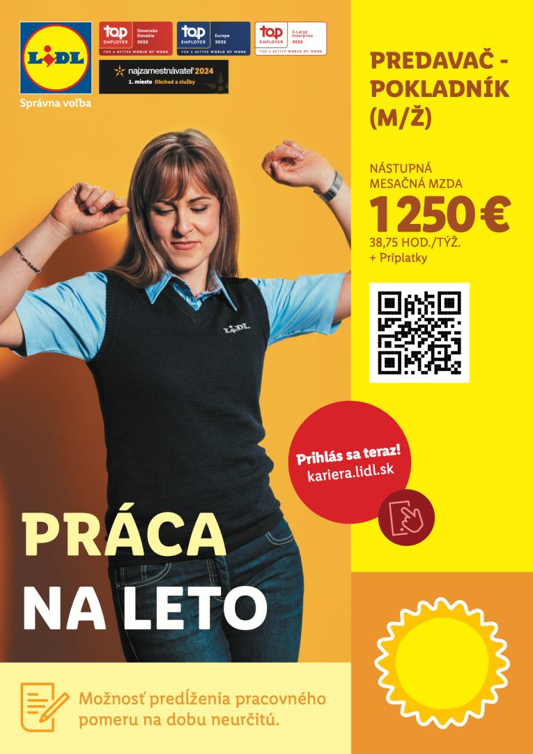 Ponuka práce LIDL